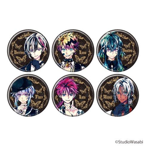 『悪魔執事と黒い猫』缶バッジ 01/BOX (全6種)